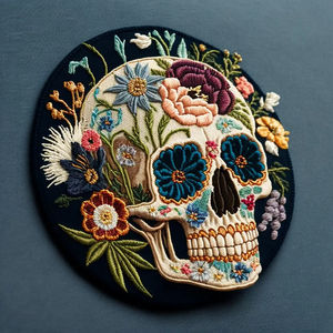 Parches bordados 3D personalizables de Halloween, chaqueta universitaria de letras grandes de hierro a granel, pantalones de chándal para sombrero, principalmente tela, varios corazones - Product Image 6