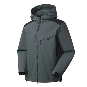 Imperméable de haute qualité, fabriqué par des professionnels, à haute réflexion lumineuse, coupe ajustée, pour hommes, utilisation en extérieur en hiver, nylon et élasthanne, personnalisable - Product Image 4