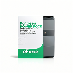 ชุดเริ่มต้นใช้งานในบ้าน Fortress Power EForce 9.6kWh - โมดูลแบตเตอรี่ LFP แบบเรียงซ้อนได้ 48V พร้อม EWay และฐาน - Product Image 3