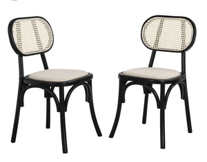 Silla de Ratán Tejida a Mano, Muebles de Asiento de Bambú y Ratán Ecológicos - Product Image 3