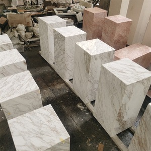 Geometrischer Tisch 2026 für Wohnzimmermöbel Moderner Beistelltisch Carrara-Weiß Nachttisch zum Großhandelspreis - Product Image 6