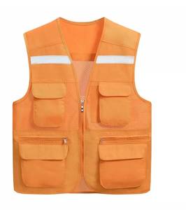 Chaleco de seguridad de alta visibilidad, prenda de trabajo de fábrica con logotipo personalizado y diseño de primera calidad, venta al por mayor - Product Image 5