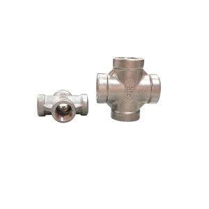 Accesorios de acero inoxidable 4-Way Cross High Specification Superficie Lisa Variedad de industrias OEM/ODM Custom - Product Image 3