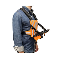 Harnais de poitrine portable OEM pour tablettes iPad, avec poignée de transport, pour une utilisation sécurisée en marchant, en PVC, modèle ComeOn CMS006