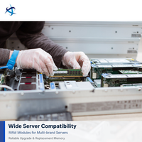 MTC36F2046S1PC48BA1 64GB DDR5 4800MHz RDIMM Dual Rank X4 ECC Memori Server untuk Inferensi AI Pusat Data Perusahaan