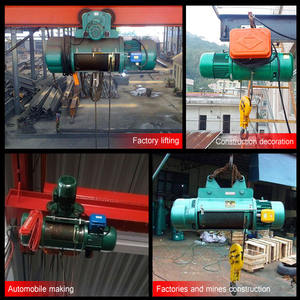 Winch Listrik Tali Kawat 3Ton CD1/MD1 Baru Laris Manis Berkualitas Tinggi dengan Ruang Bebas Rendah untuk Restoran & Hotel - Product Image 6