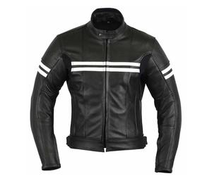 Haute qualité Offre Spéciale motard moto vestes en cuir hiver peau de mouton avec poches zippées nouvel état - Product Image 4