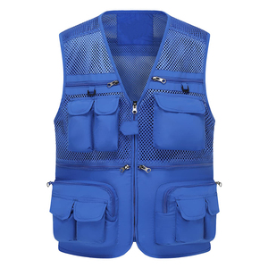 Chaleco de Pesca Estilo Urbano para Hombre, Transpirable, Ropa Casual, Fabricante de Ropa, Mejor Producto, Chaleco de Pesca Liso para Hombre - Product Image 1
