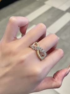 925 Sterling <b>Silver</b> Moissanite Brilliant Cut Prong Setting Classic <b>Ring</b> <b>Silver</b> Plated Brushed <b>Cross</b> Style Fashionable Engagement - Product Image 2