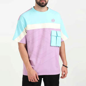 Cómoda camiseta de gran tamaño Camiseta transpirable de tamaño personalizado En stock Hecho en algodón Poliéster Camiseta de gran tamaño - Product Image 1