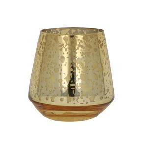 กระปุกเทียนโลหะหรูหราสำหรับตกแต่งงานแต่งงาน พร้อมขาตั้งโลหะ  กระปุกเทียนโลหะสำหรับตกแต่งบ้าน  สินค้าขายดีบน Amazon - Product Image 1