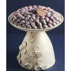 Bol de service en métal martelé écologique Bol rond fantaisie pour bonbons au chocolat Bol de service pour les fêtes ou les occasions spéciales - Product Image 6