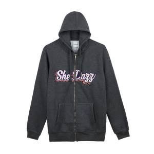 High Quality Cotton Full Double Two Way <b>Zipper</b> <b>Hoodie</b> Custom DTG Print Men Oversized <b>Black</b> Blank - Product Image 2