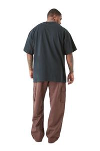 <b>Men's</b> Heavyweight Cotton Fleece <b>Joggers</b> Pants High Quality <b>Cargo</b> Loose Fit Breathable Quick Dry Plus Size Winter Active 2026 - Product Image 4