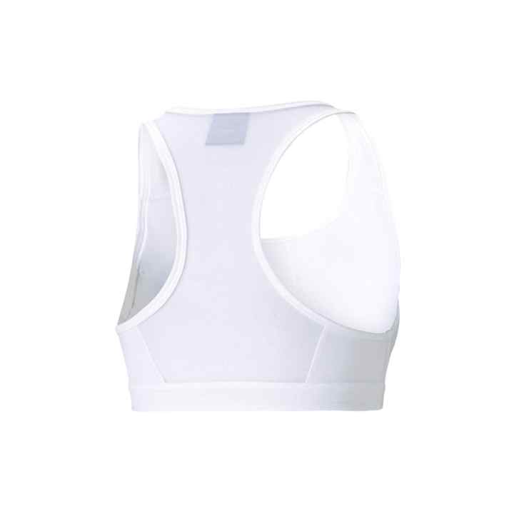 Mid Impact 4Keeps Bra - White Sports Bra