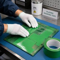 Ruban de masquage pour plaqué-circuit 3M 851J, ruban isolant électrique en film polyester pour plaqué-circuit imprimé