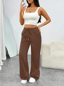 Pantalones Deportivos Unisex, Pantalones de Gimnasio Casuales, Cintura Elástica, Ajuste Deportivo, para Uso Diario, Joggers Urbanos - Product Image 6