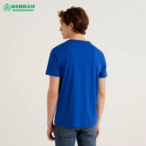 Camiseta de Hombre de Diseño Exclusivo, Cuello Redondo, 100% Algodón, Corte Holgado, Casual, Ecológica, en Oferta, Servicio OEM - Product Image 1