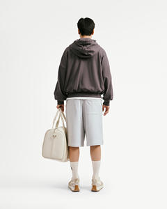 <b>Men's</b> Casual Mid Waist Summer <b>Shorts</b> Breathable Cotton Knitted <b>Baggy</b> Fit Drawstring Closure Eco-Friendly Hot <b>Shorts</b> Washed Dyed - Product Image 4