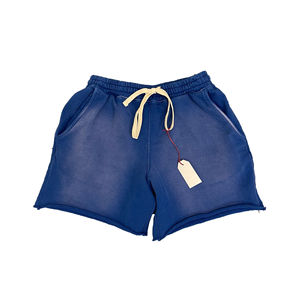 Short d'été personnalisé deux pièces pour hommes, lavé à l'acide, t-shirts surdimensionnés en coton de haute qualité pour hommes avec short - Product Image 5