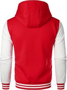 Veste bombardier universitaire Letterman à sublimation personnalisée pour hommes, nouvelle veste de baseball universitaire en toile vierge avec support pour les joueurs universitaires - Product Image 2