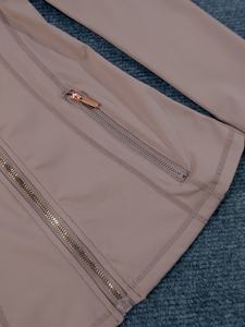 Chaqueta de Yoga de Alto Rendimiento para Mujer, Ligera, Transpirable, Ropa Deportiva Personalizada, Chaqueta de Yoga Elástica para Gimnasio, Entrenamiento, Running - Product Image 2