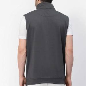 แจ็กเก็ตกันน้ำสำหรับผู้ชาย, เสื้อกั๊กขนแกะมีซิปน้ำหนักเบาระบายอากาศ - Product Image 4