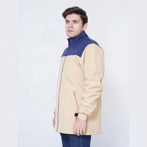 Veste softshell personnalisée avec logo High Street Style col montant sweat à capuche imperméable pour la randonnée en plein air caractéristiques réfléchissantes - Product Image 2