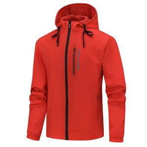 Customised Men's Single Layer <b>Canvas</b> <b>Jacket</b> for Winter Outdoor Hiking Windproof Waterproof Breathable Eco-Friendly Leather - Product Image 1