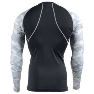 Tissu en nylon respirant de compression long pour adultes unisexe avec logo personnalisé OEM pour l'entraînement sportif MMA - Product Image 4