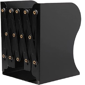 MS-estantería de libros de Metal para el hogar, diseño moderno, biblioteca escolar, extremo ajustable, funda decorativa para oficina - Product Image 1