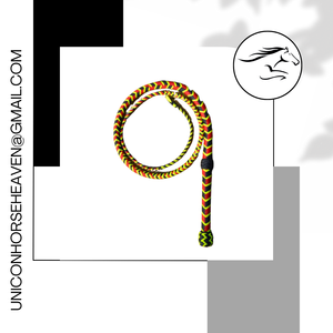 ROYAL INTERNATIONAL Látigo de Nylon Personalizado para Halloween, para Montar a Caballo y Acrobacias - Product Image 3