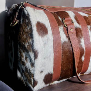 Bolsa de Viaje de Cuero Vacuno Personalizada, Multifuncional, Impermeable, de Alta Calidad, Material Sólido, del Mejor Fabricante - Product Image 4