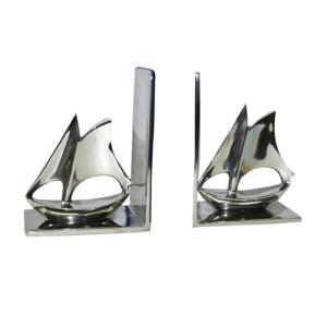 High Quality Nautical Metal Bookend Indian Handicraft Item Home <b>Decorative</b> Brass Item Top Product Corporate Gifts Antique <b>Design</b> - Product Image 3