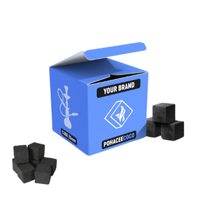 Carbón para Hookah de Alta Densidad con 2% de Ceniza - 100% Natural de Cáscara de Coco - Premium, Venta al Por Mayor, Directo de Fábrica - Product Image 1
