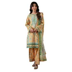 Vestido Salwar Kameez para mujer de alta calidad, fabricante profesional de estilo pakistaní de tela transpirable, informal, Formal, Natural - Product Image 1