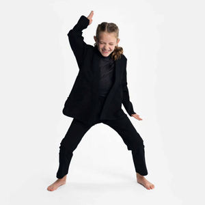 Uniforme de Lucha Libre Negro para Adultos, Kimono de Entrenamiento Ligero de Algodón Elástico para Unisex - Product Image 1