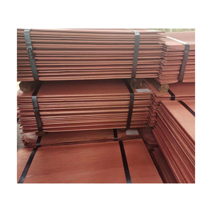 Suministro de fábrica Mejor 99,97-99.99% Cátodos de cobre electrolítico Precio barato con servicio de procesamiento de soldadura - Product Image 1