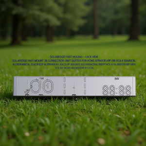 Unidad de Conexión SolarEdge Fast Mount 36 para Canalón, para Home Hub e Interfaz de Respaldo, Aleación de Aluminio - Product Image 3