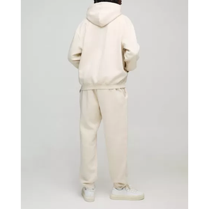 Survêtements ajustés en gros, 2 pièces, 100% coton, logo personnalisé, survêtements de sport, jogging, survêtement uni pour hommes, vêtements de sport unisexe, survêtement - Product Image 2