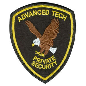 Parche bordado tejido con logotipo de marca personalizado de fábrica, insignia para ropa, apliques de tela, parches bordados para planchar en la ropa - Product Image 2