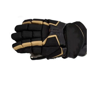 Gants de hockey sur glace personnalisés en cuir et fibre de carbone de haute qualité, séchage rapide, paire adulte, service OEM, nom d'équipe personnalisé - Product Image 3