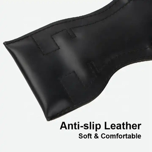 Poignées en cuir de qualité supérieure pour la musculation et l'entraînement en force, poignées de gym pour améliorer les entraînements de fitness, service OEM - Product Image 6