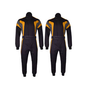 Combinaison de course de kart impression par sublimation au design personnalisé respirant imperméable à l'eau couche intérieure pour jeunes adultes tailles résistant au feu - Product Image 1