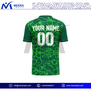 Camiseta de fútbol personalizada para hombre, camiseta de fútbol transpirable de secado rápido, uniforme de equipo impreso por sublimación, proveedor de ropa deportiva al por mayor OEM - Product Image 3
