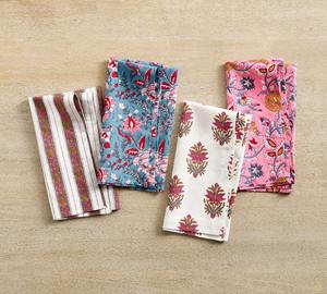 ผ้าลินินสไตล์โบโฮอินเดียที่ทันสมัยมีลายพิมพ์ด้วยมือของขวัญในทางปฏิบัติสำหรับร้านอาหารงานแต่งงานปิกนิก - Product Image 6