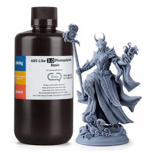ELEGOO V3.0 ABS-Like <b>Resin</b> with UV Ink 1KG/2KG for <b>3D</b> <b>Printer</b> New Condition - Product Image 1