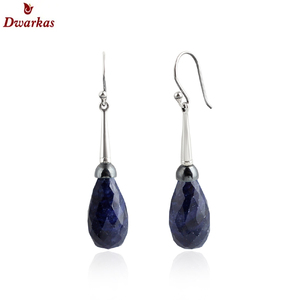 925 boucles d'oreilles pendantes en argent Sterling haute qualité classique Rose Quartz pierre précieuse pour cadeau de fête de mariage pour les femmes - Product Image 4