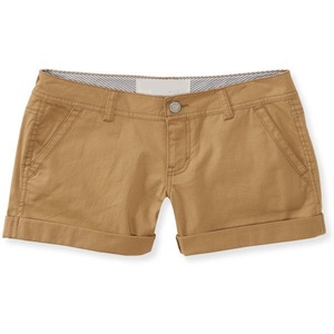 Shorts chino tendance pour femmes 2025, bouton nœud, rivet, coton éco-responsable anti-froissement, élasthanne, taille basse, collection été - Product Image 5