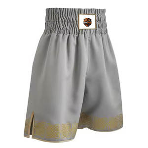 Shorts de kickboxing haute performance, légers et écologiques, en tissu extensible avec fermeture de taille sécurisée pour une pratique intense - Product Image 2